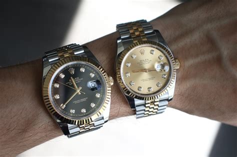 41mm rolex vs 36mm|36 vs 41 datejust.